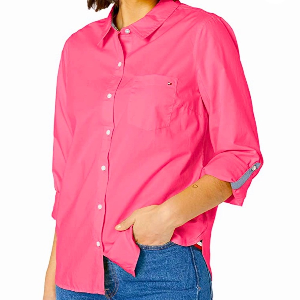 Tommy Hilfiger Roll Tab Dress Shirt